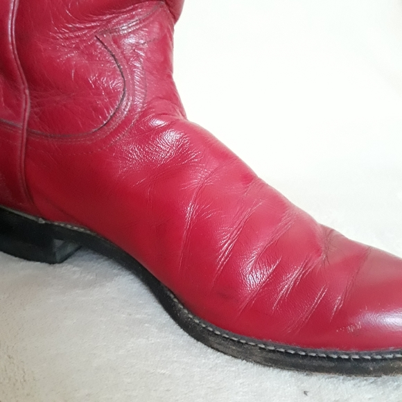 Justin Red Roper Boots - Picture 8 of 11
